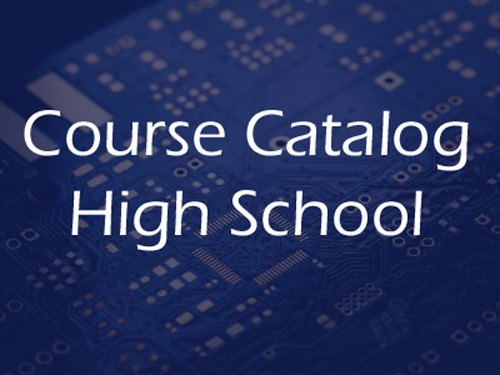  course catalog - high school
